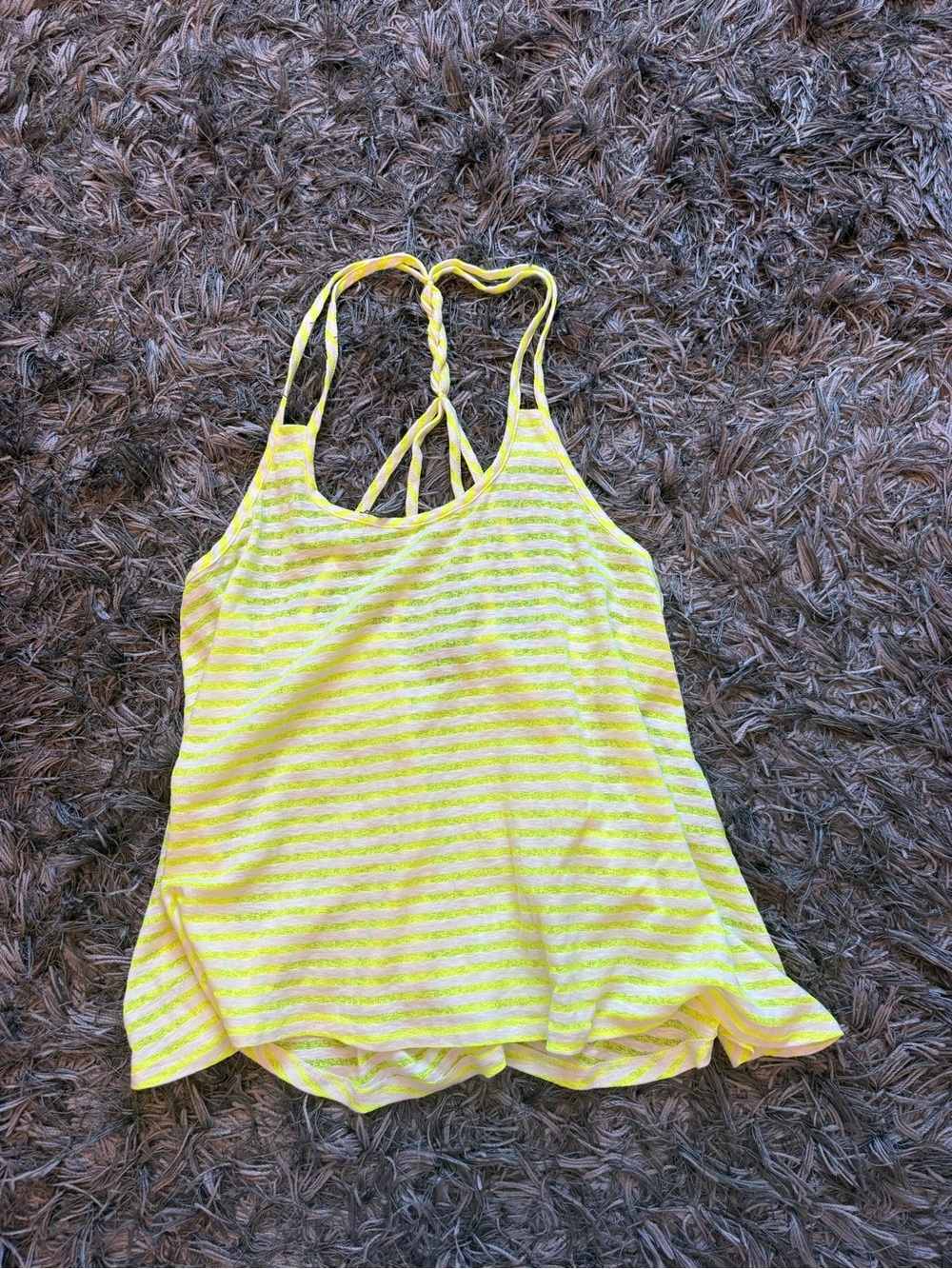 Forever 21 neon striped tank